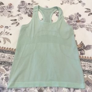 Sea foam green lulu tank